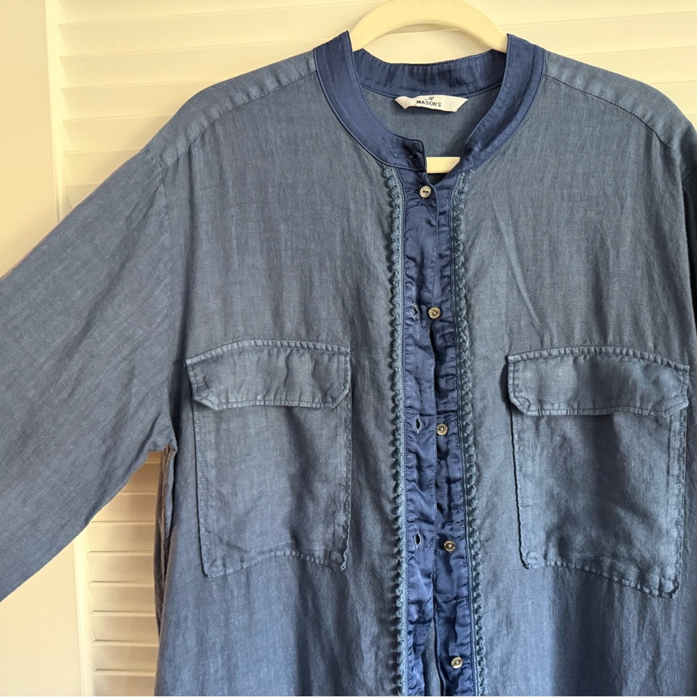 Mason’s chambray shirt dres